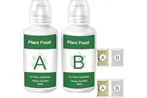 Nouri AB Plant Food Nutrient 600 ml Total (200 ml + 4 refills)