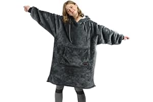 Catalonia Classy vestaglia donna invernale, felpa coperta indossabile, felpa calda, felpa vestito di pile, coperta con maniche cappuccio, Regalo per donna, adolescenti, fidanzata, moglie