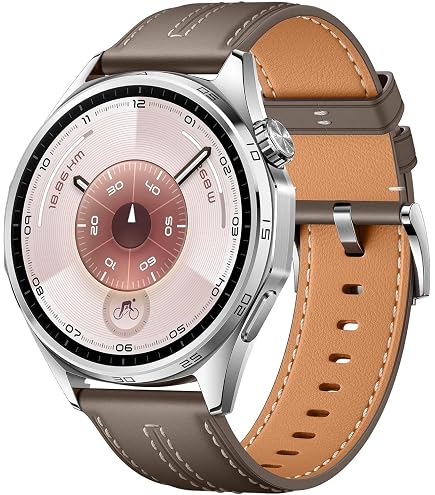 HUAWEI Watch GT 5 46 mm Smartwatch, Stylish Design, New Running