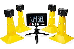 SKLZ Cancelli L'allenamento di velocità per Sport E Atletica Leggera, Speed Trainer Unisex-Adult, Giallo, One Size