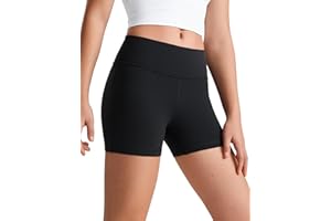 CRZ YOGA Girls Butterluxe Cycling Shorts Breathable Safety Dress Short Stretchy Dancing Bike Basic Pants Summer Schoolwear