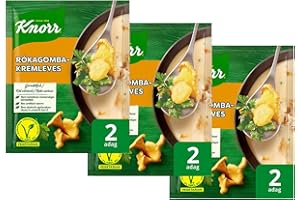 KNORRTOYS.COM Knorr Instant Creamy Girolle Mushroom Soup 56g [Pack of 3]