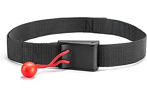 Bestway Hydro-Force | Adjustable Quick Release Safety Waist Leash, SUP Waist Leash for Paddle Board, Quick Release Belt Suitable for All Ages, Black