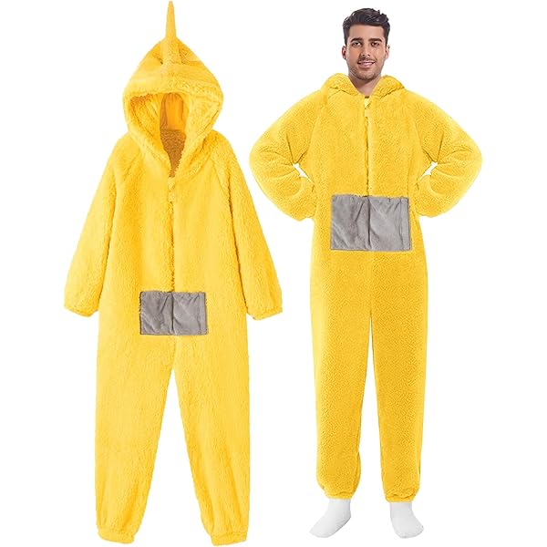bule m Onesie Kostüm Schlafanzug, Onesie Kostüm Erwachsene mit Kapuze, Tier Jumpsuit Kostüm Erwachsene Cosplay Karneval Halloween Pyjama Weihnachten Party kuschelig Schlafanzüge für Herren Damen