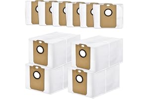 DLAIMI 10 Bolsas de Recambio Compatible con Conga 2299/2499/8290/7490,Bolsas de Repuesto Aspiradoras Home para Conga (No compatible con modelo 7490 Ultimate Home Genesis)