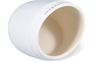 COLE & MASON Lancetta del Sale in Ceramica, 11,5cm, Trasparente