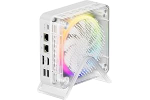 KingnovyPC 4K Mini PC AMD Ryzen 7 7840HS Windows 11(8C/16T, up to 5.1GHz), 32GB DDR5 1TB NVMe, Mini Desktop Computer, Type-C/HDMI/DP Output, 2*USB2.0, 2*USB 3.0, WiFi 6 BT 5.2