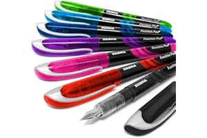 ZEBRA PEN Zebra Fuente 7 jednorazowych piór wiecznych po 1 w każdym kolorze