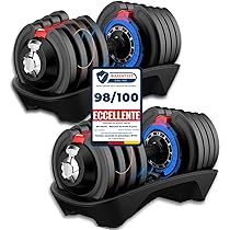 Manubri Regolabili 2-12kg - Set 5 In 1 Con Rastrelliera E Dischi