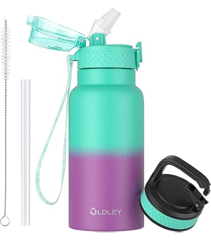 BPA-vrije sport waterfles geïsoleerd 947 ml, roestvrij staal