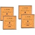Nat Habit Healing Turmeric-Oats Bath Soap With Ayurvedic Cold Processed For Scar Reduction, Gentle Exfoliation, Tan Removal & Cleansing (125g x 4)