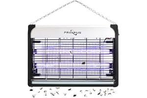 FRAXINUS Fly Zapper Electric Indoor, 20W Fly Killer, Electronic Fly Catcher, Powerful Bug Zapper, Mosquito Lamp, UV Light Trap Flying Insects, Wasp for Commercial and Indoor use.