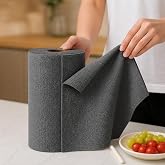 SuperClear Mikrofiber Pratik Temizlik Bezi, 30X30 cm Cırtlı &Ccedil;ok Ama&ccedil;lı Mutfak Banyo Bezi 1 Rulo, 25 Adet - Asorti Renkler, Fl
