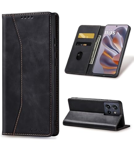 Custodia SEAHAI In Pelle A Portafoglio Per Motorola Edge 60 Neo/Edge 50 Neo/ThinkPhone 25, Con Supporto E Protezione RFID, Colore Porpora - 4