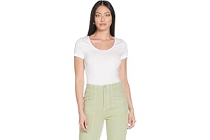 VERO MODA Damen Vmmaxi My Soft Ss U-Neck T-Shirt