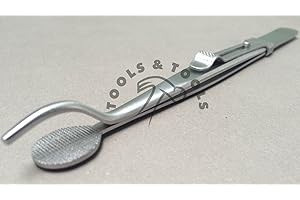 TOOLS N TOOLS UK Soldering Tweezers Head & Shank Locking Tweezers Jewellery Making Ring Holding
