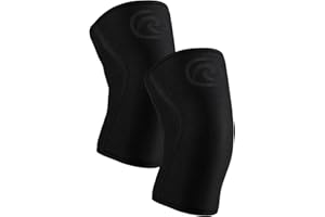 Rehband 7mm Power Max Knee Compression Sleeve for Strength Sports, Competition Grade, Neoprene Knee Sleeves for Bodybuilding & Heavy Powerlifting