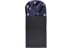 DonDon pañuelo para hombres ya doblado para asiento perfecto