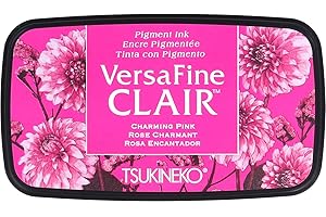 Tsukineko Imagine Charmant Versafine Clair D'encrage, Matière Synthétique, Rose, 5.6 X 9.7 X 2.3 cm