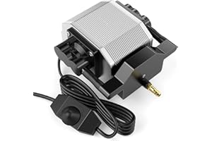 SCULPFUN S9 Air Assist, Pour Gravure Laser S9 S10, Débit d'air réglable 0-30L/min - Coupe silencieuse et propre - Gravure pour bois, métal, acrylique