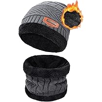 Cappello Con Sciarpa Integrata Invernale - Maglia Calda Per Uomo E Donna, Ideale Per Sport - Foto 9