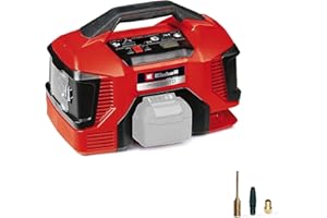 Einhell Akku-Kompressor PRESSITO 18/21 Power X-Change (18 V, max. 10.5 bar, 21 l/min Ansaugleistung, Motordrehzahl 18000 min^-1, ölfrei, ohne Akku)