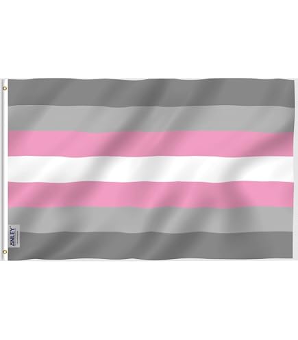 Transgender Flagge 3x5 Fuß – UV-beständig, Polyester, Mit Messingösen (rosa, Blau, Weiß)