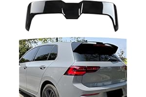 MUTUSAISI Rear Window Roof Spoiler Tailgate Boot Wing Fit For Volkswagen VW Golf VIII 2020-2024 Active/Black Edition/Life/MHEV/Match/Style/TDI/TSI Models Oettinger Style Painted Gloss Black