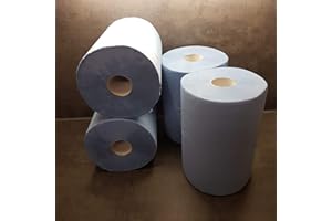 POWERPREIS24 Putztuchrolle Putzrolle Putztuch Putzpapier 4 Rollen von MD 2000 Blatt 33x36 cm