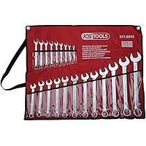 KS TOOLS 517.0043 Jeu De 21 Clés Mixte En Trousse 6-32 Mm