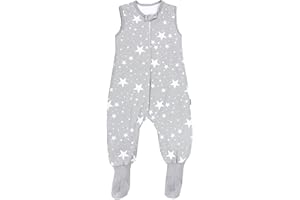 TupTam Gigoteuse Bébé Hiver avec Pieds et Jambes, certifiée OEKO- TEX, 2,5 TOG, Unisexe