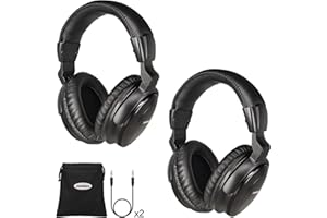 Joanbro Compatible with uConnect Headphones, OEM Car IR Headphones for Chrysler Town & Country, Dodge Grand Caravan & Jeep & Nissan & Infiniti 2006 2007 2012 2013 2014 2015 2016 2017 2018 2019