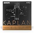 D'Addario Kaplan Amo Violin String - Single E String - KA311 4/4M - Violin Strings - 4/4 Scale, Medium Tension
