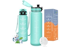Vikaster Botella agua, Botella 500ml, sin BPA,
