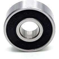 Roulement rigide 1 rangée de billes ref 608-2RS-INOX - 8x22x7 Roulement rigide 1 rangée de billes ref 608-2RS-INOX - 8x22x7