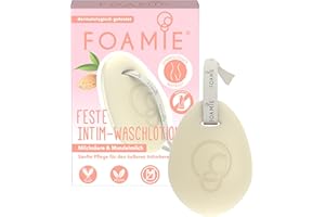 ‎FOAMIE Foamie Feste Waschlotion Damen, ph Neutrales Duschgel für die natürlich sanfte Reinigung, Duschpflege Damen & Männer, Plastikfrei & Vegan, 1 Stück (1er Pack)