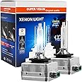SOCAL-LED 2x D3S HID Bulbs 35W AC OEM Xenon Headlight Direct Replacement 10000K Deep Blue