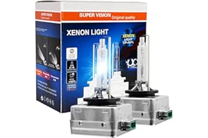 SOCAL-LED LIGHTING SOCAL-LED 2x D3S HID Bulbs 35W AC OEM Xenon Headlight Direct Replacement 6000K Crystal White