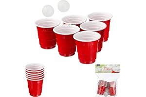 Cepewa dryckesspel snaps pong 14 delar 2 bollar 12 muggar partyspel Beerpong (1 x 14 ttlg drickspel snapss)