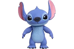 Just Play Personaggio del live action Disney Stitch Larger Than Life in vinile da 35,6 cm, 3 punti di articolazione per il gioco o l’esposizione, personaggio poseable, Bambini da 3 anni
