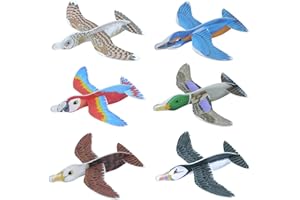 HENBRANDT LTD THE HARLEQUIN BRAND 24x Styroporflieger Neue Vögel Flugzeuge Tier Gleiter 16cm Geburtstag Mitgebsel HB