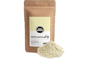 Spicy Welt Knoblauch Gemahlen (500g) – Knoblauchpulver für Marinaden, Rubs, Dips, Dressings, Suppen, Saucen und Brotideen | Würzig, Herzhaft und Aromatisch | 100% Naturrein, Ohne Zusätze