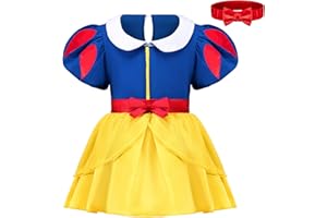 Spooktacular Creations Halloween Babyblaues Prinzessinnenkleid-Kostüm für Mädchen, blaues Tüll-Prinzessinnenkleid-Kostüm mit Stirnband für Halloween-Kostüm-Cosplay-Partys