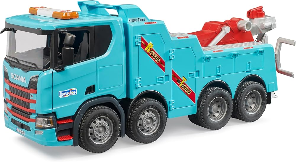 Bruder Scania 560R Kurtarma Ve Çekici Araci | Işık ve Ses Modülü ile Kamyon, Çekici, Taşıyıcı, Araçlar, Oyuncaklar, 4 Yıldan itibaren, 1:16