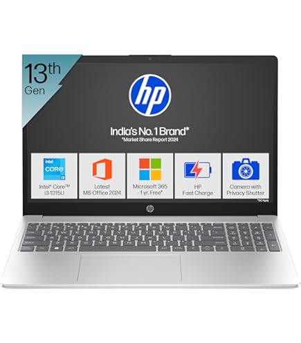 HP 15, AMD Ryzen 7 5825U (16GB DDR4, 512GB SSD) FHD, Anti-Glare