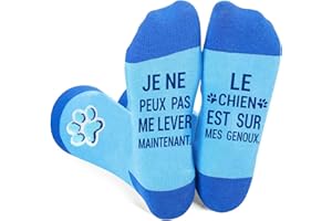 DPKOW Chaussettes Homme Femme, Chaussettes Coton Humour, Idee Cadeau Homme Femme Original Utile, Femme Homme Cadeaux d'anniversaire Noël fête des pères Fête des mères
