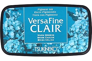 Tsukineko VF-CLA-603 Warm Breeze Versafine Clair - Tampone di Inchiostro Sintetico, 5,6 x 9,7 x 2,3 cm
