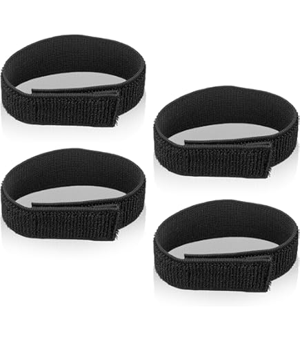 Pantalones De Trabajo Sujetaperneras Militar - Cinta Elástica Con Velcro Para Pantalón - Negro, Verde, Coyote Pernera Militar