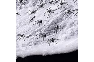 Halloween Spindelväv Dekoration Spindelväv Dekoration, Spindelväv för Insidan Öppen Spis Interiör Ytterdörr Inomhus - 100 g M