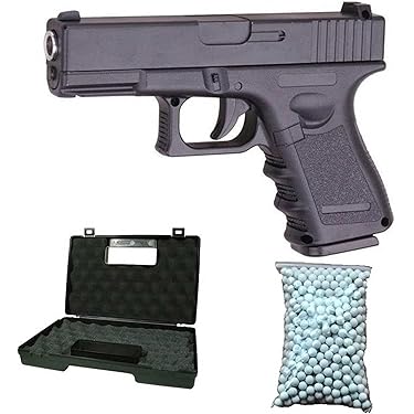 Briquet Airsoft IDOGEAR En Forme De Pistolet - LED Traceur - Noir - Pour Chasse/fusil